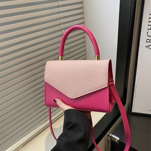 Fashion PU Leather Woven Splice Shoulder Bag Elegant Daily Small Square Bag Commuting Crossbody Handbag For Women Casual Bag