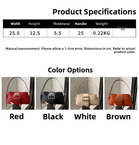 Size chart showing large crocodile pattern PU leather tote bag in four colors