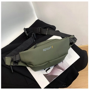 Sac Banane De Sport Imperméable Sac De Taille Sac De Poitrine Bandoulière Avec Sangle Réglable Pour Course Extérieur Voyage