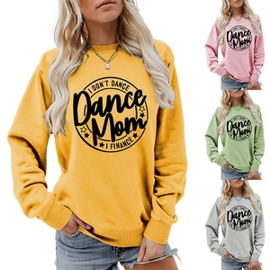 Detail view of four color variants for the I Don't Dance crewneck sweatshirt collection