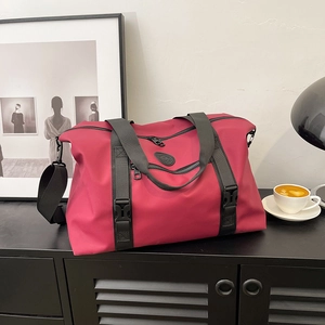 Borsa Tote in Pelle PU Impermeabile da Donna Grande Capacità Moda Urbana Viaggio Sport Borsa a Tracolla Con Tracolla Regolabile