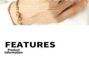 Detail of infinity gold bracelet with crystal pave ball and elegant pearl on model wrist