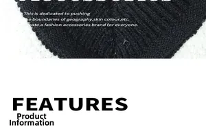 Macro detail of the chunky black knit texture and premium ribbed weaving craftsmanship