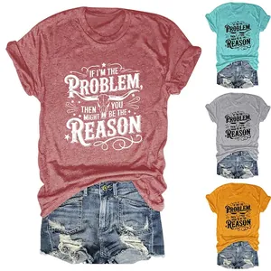Women Graphic T-Shirt Cotton Blend Round Neck Short Sleeve Bull Skull Slogan Print Western Retro Style Casual Summer Top