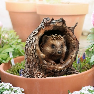 Animal Garden Decorative Stakes PVC Flat Yard Art Outdoor Courtyard Landscape Ornaments Frog Hedgehog Red Panda