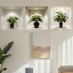 Modern white recessed LED spotlights for home interior decoration and wall lighting