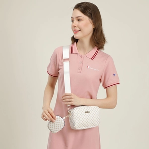 Bolso bandolera de moda para mujer con estampado floral y correa ajustable