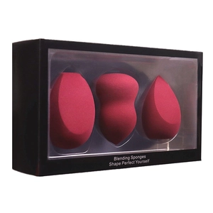 Hydrophilic Polyurethane Makeup Blending Sponge Gourd Teardrop And Slant Cut Shapes Soft Foundation Beauty Tool For Women