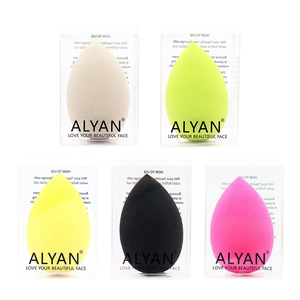 Professional Waterdrop Makeup Sponge Hydrophilic Polyurethane Soft Beauty Egg Blending Sponge With Storage Box For Face Cosmetic Tool