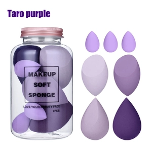 Éponges de Maquillage Hydrophiles Sans Latex Dans Un Pot Portable Pour Fond de Teint Poudre Anti-cernes Beauty Eggs Femmes