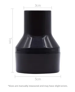 Dettaglio delle dimensioni del manico della spugna con misure da 3 cm, 5 cm e 7 cm