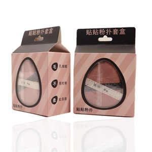 Hydrophilic Non-Latex Makeup Puff Set Teardrop Shape Dual-Sided Cushion Powder Puff Dry Wet Dual Use Sponge For Foundation