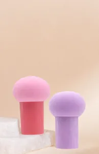 Professionele zachte make-up spons in paddenstoelvorm voor nat en droog gebruik