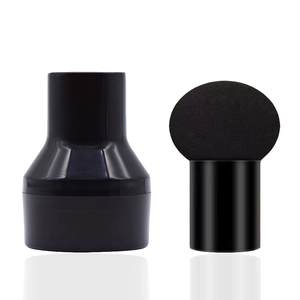 Éponge de Maquillage Tête de Champignon Avec Poignée Utilisation Sèche Humide Polyuréthane Hydrophile Fond de Teint Outil Cosmétique
