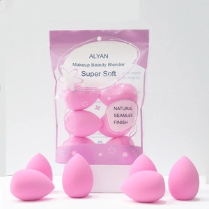 Makeup Sponges Beauty Blenders Soft Hydrophilic Polyurethane Non-Latex Teardrop Shape For Dry Wet Foundation Application