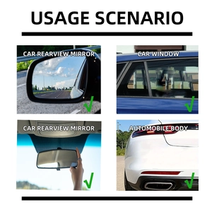 Usage scenario of car stickers for side mirrors, windows, interior mirrors, and car body