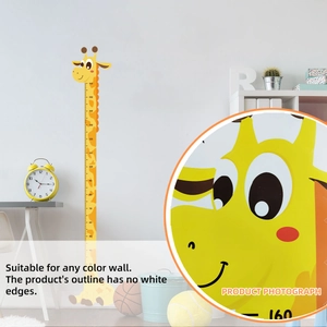 Giraffen-Wandtattoo für Kinder, PVC-Messlatte für das Kinderzimmer, 50-160cm Messbereich