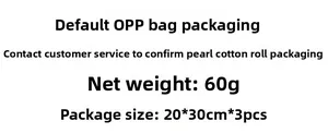 Specifications of sunflower gnome window stickers showing weight 60g and size 20x30cm