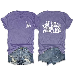 Purple Sassy Mom T-shirt and distressed denim shorts set with back slogan print