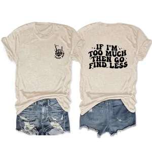 Women Sassy Mom Skeleton Letter Print T-Shirt Casual Short Sleeve Round Neck Slogan Summer Cotton Blend Graphic Top
