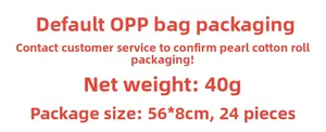 Detailed specs for 24pcs luminous bat wall stickers, 40g set, 56x8cm in OPP packaging