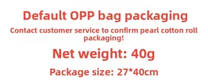 Specifications for purple floral window stickers: 40g net weight, 27x40cm packaging size