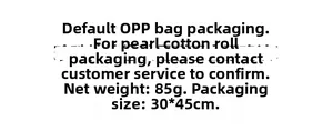 Product size guide showing roll-packed foam stickers, 30x45cm dimensions and 85g net weight