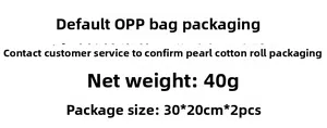 Detailed packaging size specifications 30x20cm and 40g net weight for dinosaur wall stickers