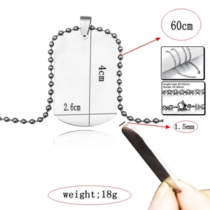 Typ 1 Diabetes Notfallkette mit rotem Logo und medizinischem Hundemarken Anhänger aus Edelstahl