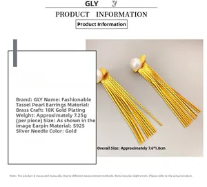 Détails des dimensions et des spécifications du matériau de ces boucles d'oreilles dorées