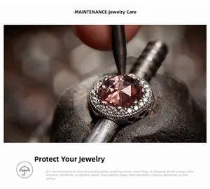 Macro shot of 18K gold earring with pink gemstone and micro-pave diamond setting