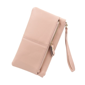 Sac à main en cuir PU rose à motif litchi avec fermeture éclair dorée et dragonne