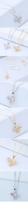 Detailed view of two bee pendants with micro-pave cubic zirconia in gold and silver