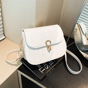 Sac Bandoulière Femme Motif Serpent Cuir PU Serrure Dorée Petit Sac Carré Mode Tendance Style Coréen