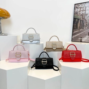 Sacs à main chic en patchwork de paillettes en plusieurs couleurs mode 2025
