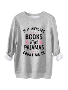 Détail de la doublure en polaire blanche et des poignets doux du sweat-shirt gris