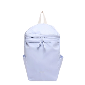 Mochila minimalista de nailon azul claro con gran capacidad para viajes y estudiantes