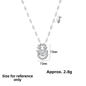 Detailed technical diagram showing dimensions and 15mm elk horn pendant specifications