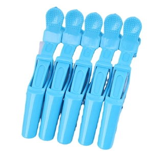 Pinces à Cheveux Crocodile en Plastique Professionnelles pour le Partitionnement du Coiffage Pinces à Bec de Canard Femme