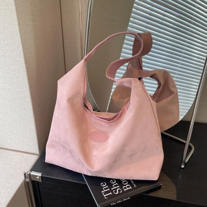 Sac Tote Femme Grande Capacité en Cuir PU Souple Couleur Unie Sac à Bandoulière Hobo Minimaliste Décontracté Bureau Navettage Sac à Main