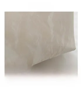 Detail of cream leather shoulder bag showing the embossed Fashion & Bags texture