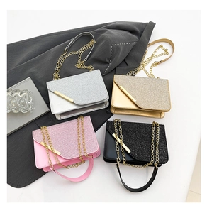 Schicke Pailletten-Umhängetaschen in Silber, Gold, Rosa und Schwarz für modebewusste Damen