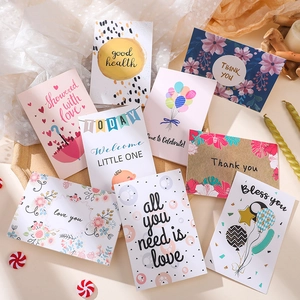 Cartes de Voeux Toutes Occasions Avec Enveloppes Anniversaire Merci Bon Rétablissement Mariage Sympathie Cartes de Notes