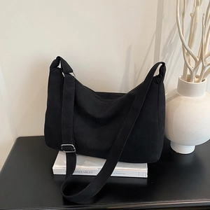 Sac à Épaule Minimaliste en Cuir PU Grande Capacité pour Femmes Bandoulière Réglable Couleur Unie Urban Commuter Sac Hobo