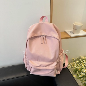 Fashion Oxford Cloth School Backpack For Girls Large Capacity Casual Travel Daypack For Middle High School Students