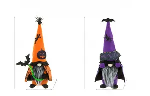 Detailed dimensions showing height 31cm and width 12cm for Halloween gnomes decoration