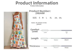 Detailed view of colorful nautical graffiti print dress with crabs and palm trees