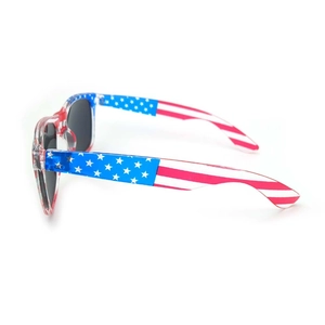 Classic American flag sunglasses with star and stripe patterns for Independence Day party