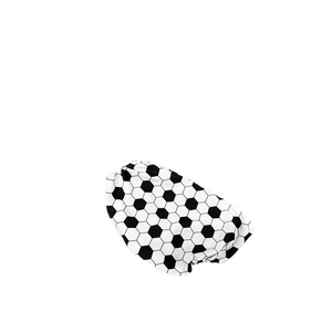 Soccer ball pattern infant bloomers with elastic waist and leg openings for sports party