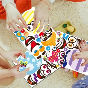 Set pegatinas Felices Pascuas DIY para niños actividades creativas fiesta y regalos